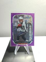 Aaron Hernandez [Silver Ice Purple] #49 Football Cards 2013 Bowman Prices