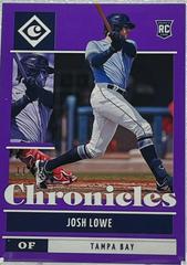 Josh Lowe [Purple] Baseball Cards 2022 Panini Chronicles Prices
