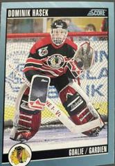 Dominik Hasek Hockey Cards 1992 Score Canadian Prices
