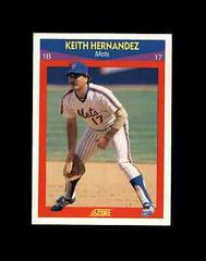Keith Hernandez Baseball Cards 1990 Score Superstars Prices
