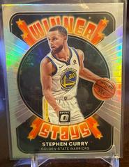 Stephen Curry [Holo] #4 Basketball Cards 2021 Panini Donruss Optic Winner Stays Prices