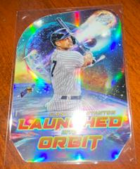 Giancarlo Stanton #LIO-15 Baseball Cards 2023 Topps Cosmic Chrome Launched Into Orbit Prices