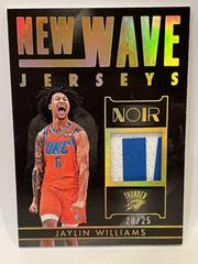 Jaylin Williams [Prime] #NWJ-JYW Basketball Cards 2022 Panini Noir New Wave Jerseys Prices