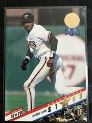Barry Bonds Baseball Cards 1993 Leaf Gold Stars Prices