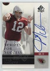 Josh McCown Football Cards 2004 SP Authentic Scripts for Success Autograph Prices