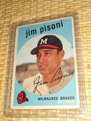 Jim Pisoni #259 Baseball Cards 1959 Topps Prices