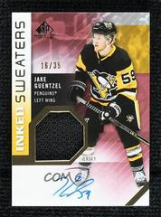 Jake Guentzel [Patch] Hockey Cards 2021 SP Game Used Inked Sweaters Autograph Prices