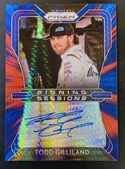Todd Gilliland [Red Blue Hyper] #SS-TG Racing Cards 2020 Panini Prizm Nascar Signing Sessions Autographs Prices
