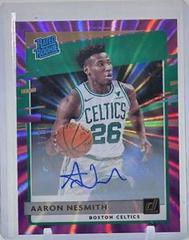Aaron Nesmith [Auto Purple Laser] #232 Basketball Cards 2020 Donruss Prices
