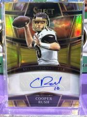 Cooper Rush [Gold] #S-CR Football Cards 2023 Panini Select Draft Picks Signatures Prices