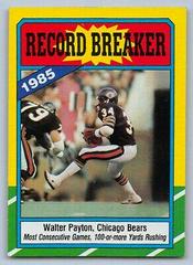 Walter Payton Football Cards 1986 Topps Prices