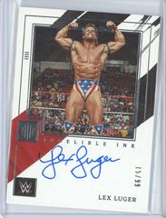 Lex Luger Wrestling Cards 2022 Panini Impeccable WWE Indelible Ink Autographs Prices