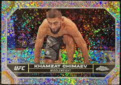 Khamzat Chimaev [Speckle Refractor] #114 Ufc Cards 2024 Topps Chrome UFC Prices