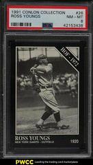 Ross Youngs #26 Baseball Cards 1991 Conlon Collection Prices