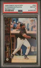 Frank Thomas, Mike Piazza [Refractor] Baseball Cards 1998 Finest Mystery Prices