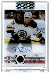 Brad Marchand [Exclusives] #CC-BM Hockey Cards 2020 Upper Deck Clear Cut Autographs Prices