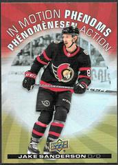 Jake Sanderson Hockey Cards 2023 Upper Deck Tim Hortons In Motion Phenoms Prices