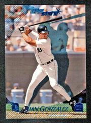 Juan Gonzalez #98 Baseball Cards 2000 Topps Stars Prices
