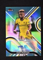 Hany Mukhtar [Autograph Aqua] Soccer Cards 2022 Finest MLS Prices