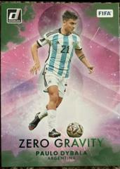 Paulo Dybala [Green] #3 Soccer Cards 2022 Panini Donruss Zero Gravity Prices