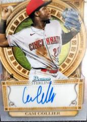 Cam Collier [Speckle] #PA-CC Baseball Cards 2023 Bowman Sterling Prospect Autograph Prices