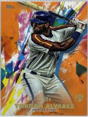 Yordan Alvarez [Orange] #25 Baseball Cards 2020 Topps Inception Prices