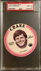 Ken Anderson Football Cards 1976 Crane Discs Prices
