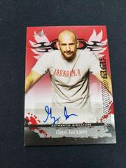Greg Jackson [Red] #AU-GJ1 Ufc Cards 2010 Leaf MMA Autographs Prices