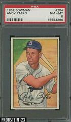 Andy Pafko Baseball Cards 1952 Bowman Prices