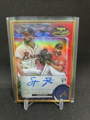 Spencer Strider [Red] #FA-SS Baseball Cards 2022 Topps Gold Label Framed Autographs Prices