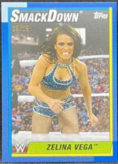 Zelina Vega [Blue] Wrestling Cards 2021 Topps Heritage WWE Prices
