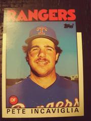 Pete Incaviglia #48T Baseball Cards 1986 Topps Traded Prices