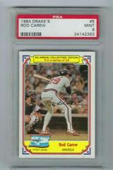 Rod Carew #5 Baseball Cards 1984 Drake's Prices