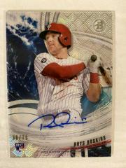 Rhys Hoskins [Autograph] #TY-RH Baseball Cards 2018 Bowman High Tek Tides of Youth Prices
