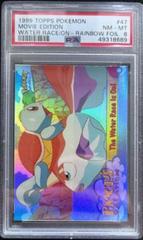 Water Race Is on [Rainbow Foil] Pokemon 1999 Topps Movie Prices
