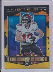 Scott Miller [Gold] #CH-7 Football Cards 2021 Panini Donruss Optic The Champ is Here Prices