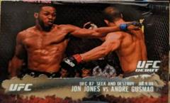Jon Jones, Andre Gusmao [Silver] #101 Ufc Cards 2009 Topps UFC Round 2 Prices