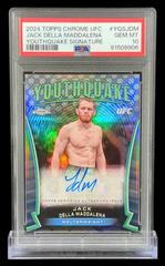 Jack Della Maddalena /10 #YQS-JDM Ufc Cards 2024 Topps Chrome UFC Youthquake Signature Prices