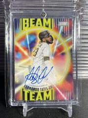 Fernando Tatis Jr. #BTA-FTJ Baseball Cards 2022 Stadium Club Beam Team Autographs Prices