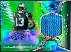 Kelvin Benjamin [Green Refractor] #KB Football Cards 2014 Topps Platinum Autograph Rookie Patch Prices