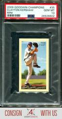 Clayton Kershaw [Mini] #35 Baseball Cards 2009 Goodwin Champions Prices