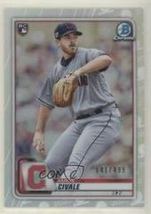 Aaron Civale [Refractor] #36 Baseball Cards 2020 Bowman Chrome Prices
