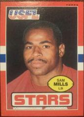 Sam Mills Football Cards 1985 Topps USFL Prices