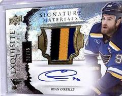 Ryan O'Reilly Hockey Cards 2021 Upper Deck Ice Exquisite Collection Material Signatures Prices