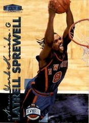 Latrell Sprewell #176 Basketball Cards 1999 Fleer Tradition Prices