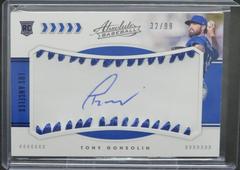 Tony Gonsolin [Material Signature Blue] Baseball Cards 2020 Panini Absolute Prices