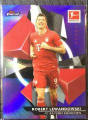 Robert Lewandowski [Purple Refractor] Soccer Cards 2020 Topps Finest Bundesliga Prices