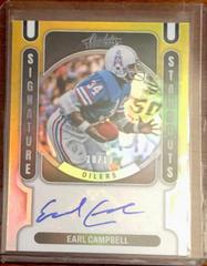 Earl Campbell [Gold] Football Cards 2022 Panini Absolute Signature Standouts Prices