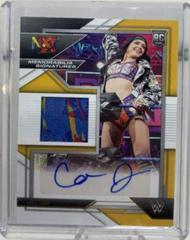 Cora Jade [Gold] #MS-CJD Wrestling Cards 2022 Panini NXT WWE Memorabilia Signatures Prices