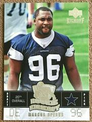 Marcus Spears Football Cards 2005 Upper Deck Kickoff Prices